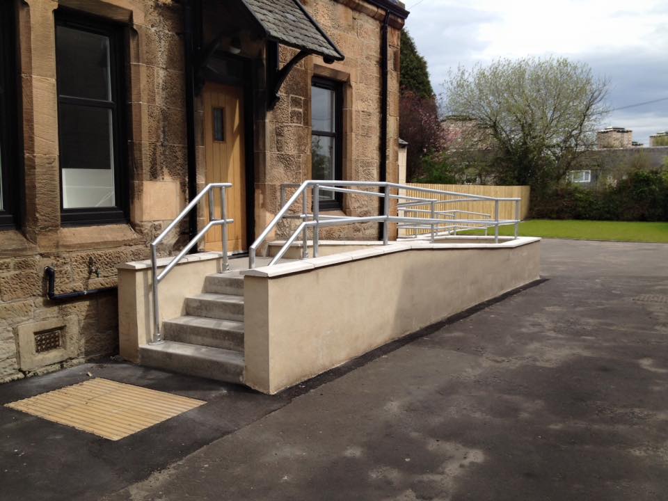 Wheelchair ramps in Edinburgh, Glasgow and Lanarkshire